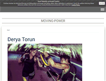 Tablet Screenshot of moving-power.com